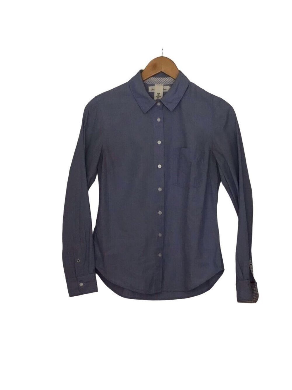 L.o.g.g. Label pf graded goods from H&M southwestern style blouse blue denim - Picture 5 of 13